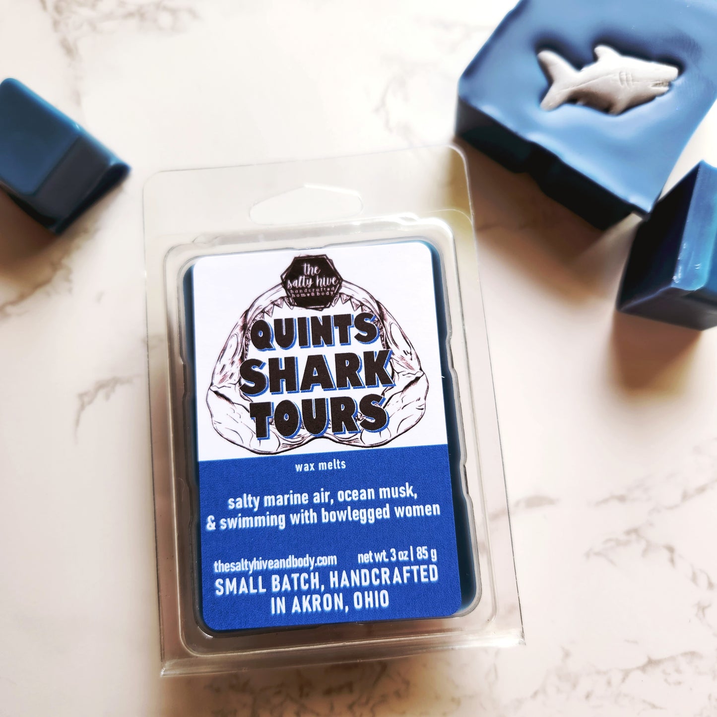 quints shark tours wax melts - the salty hive