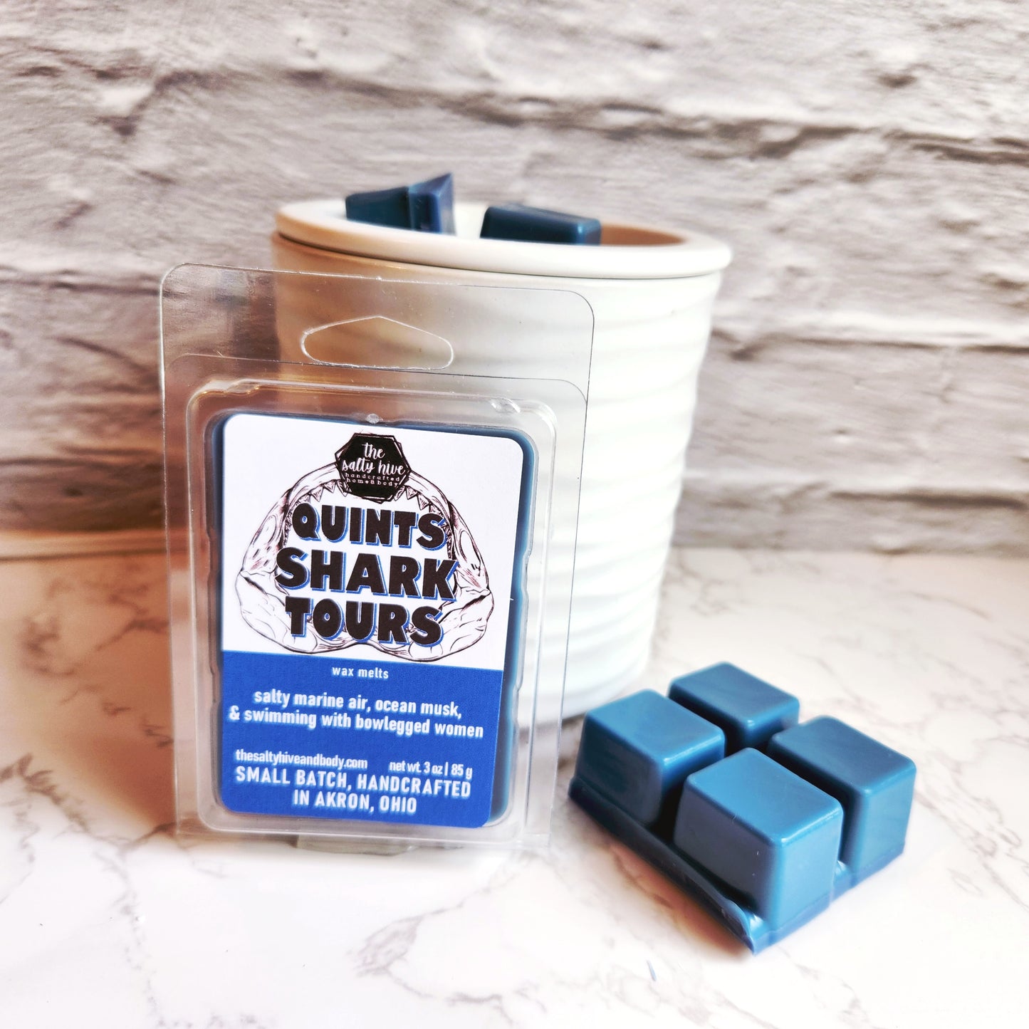 quints shark tours wax melts - the salty hive