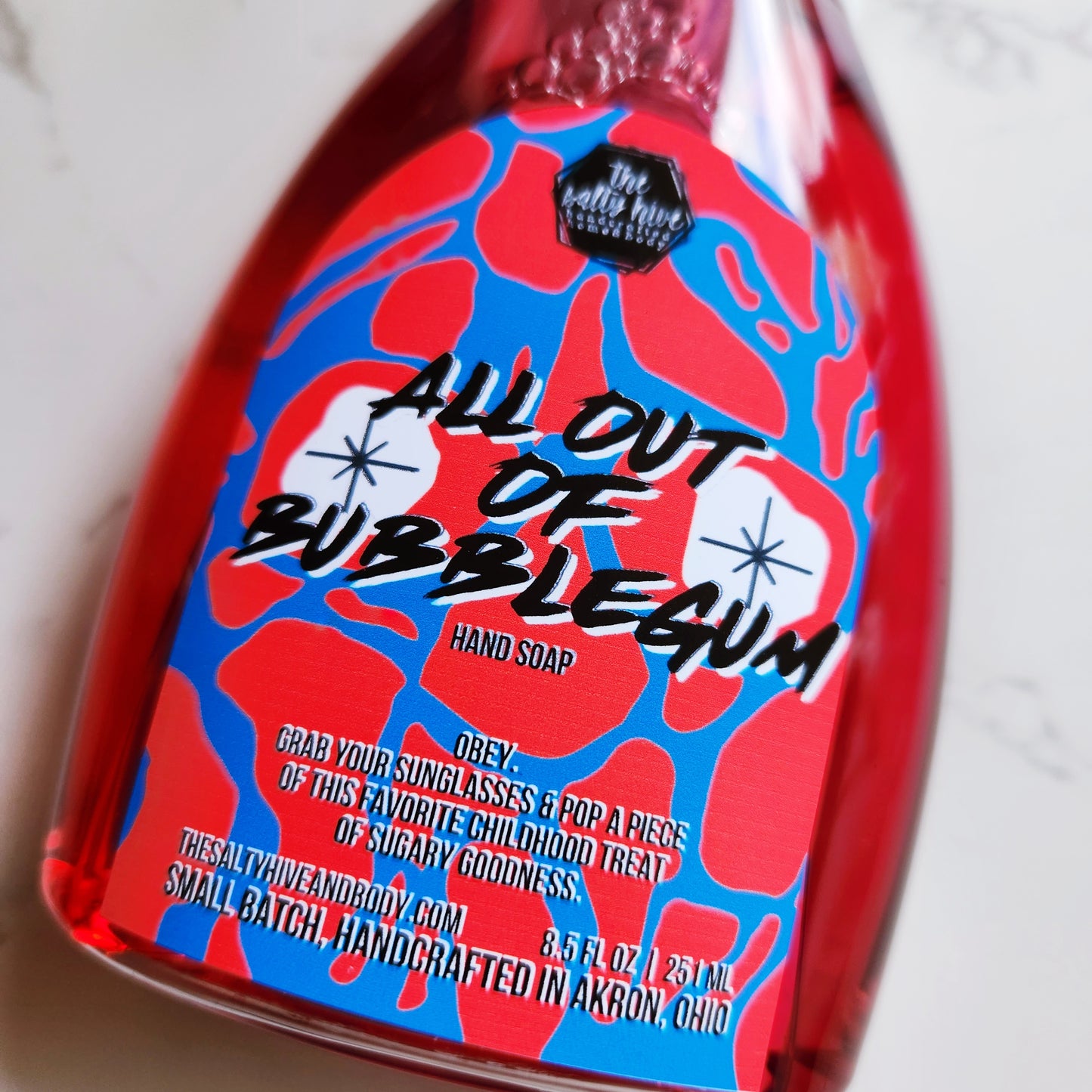 all out of bubblegum foaming hand soap - the salty hive