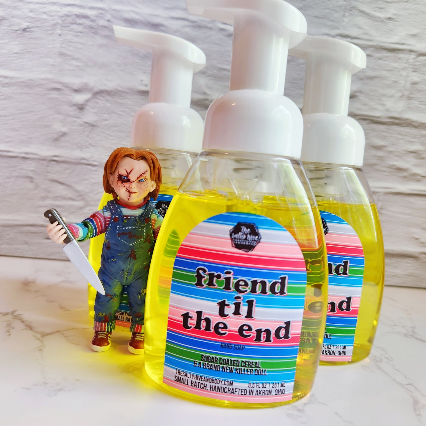 friend til the end foaming hand soap - the salty hive