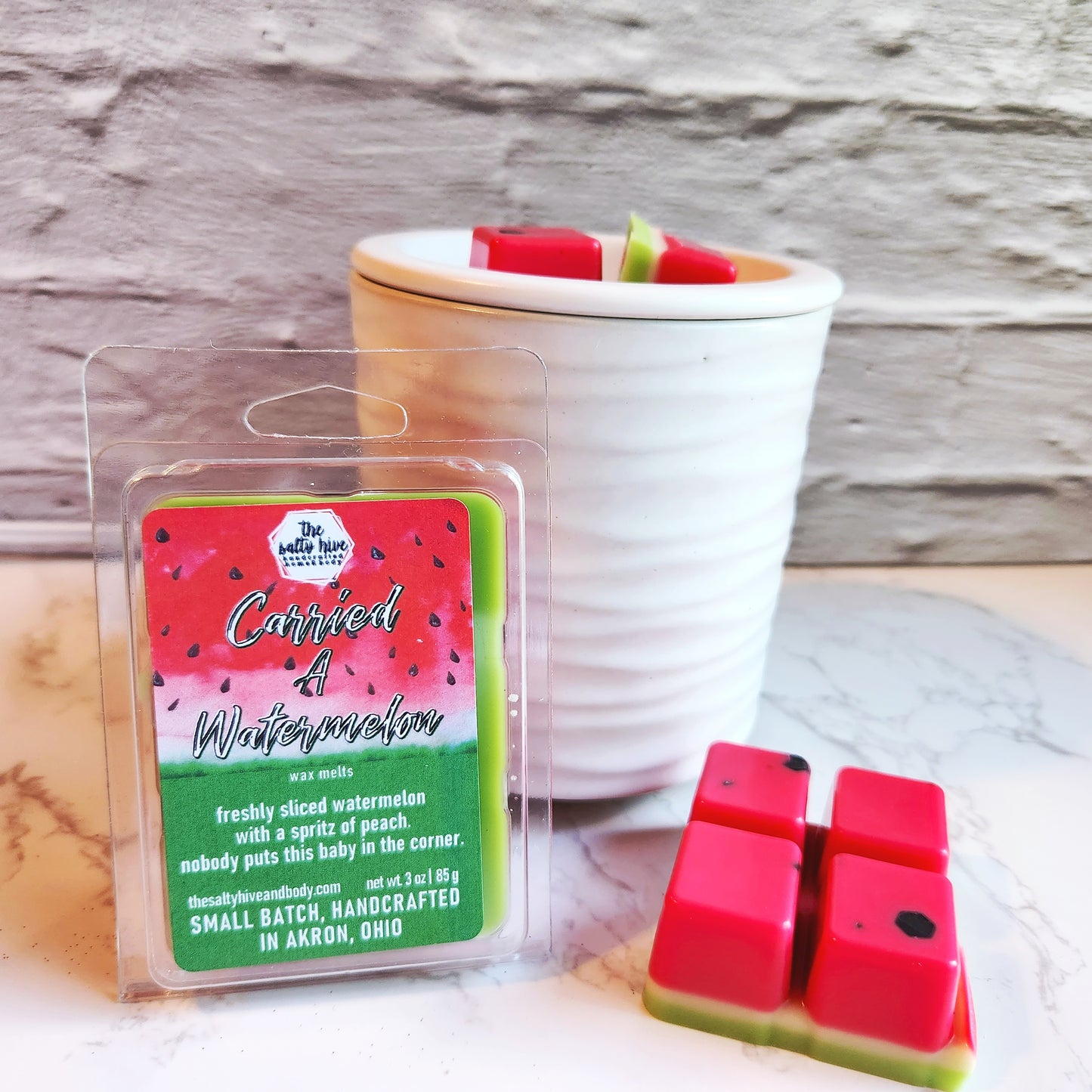 carried a watermelon wax melts - the salty hive