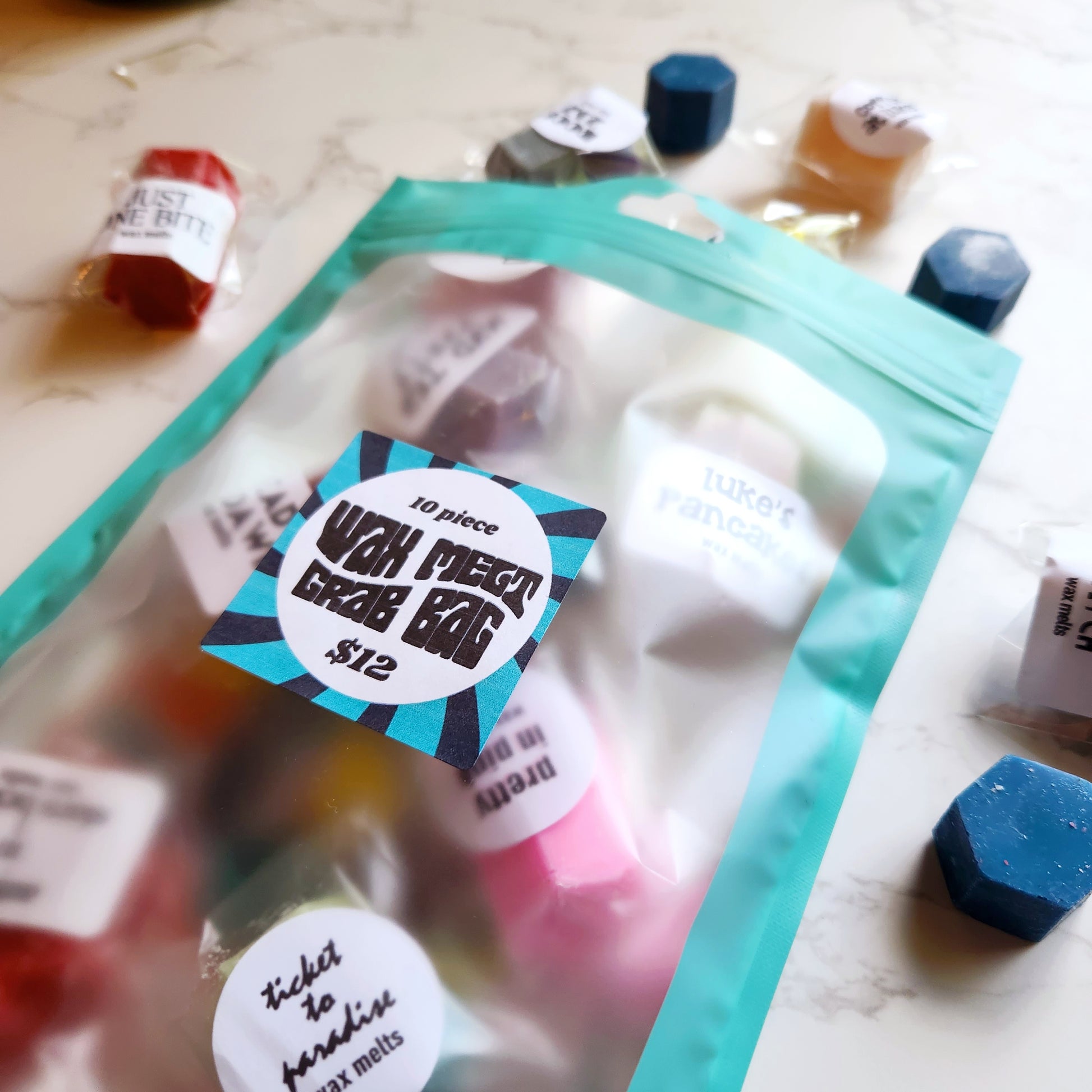 wax melt grab bags - the salty hive