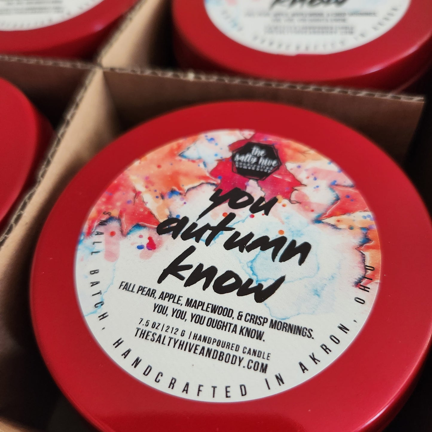 you autumn know candle