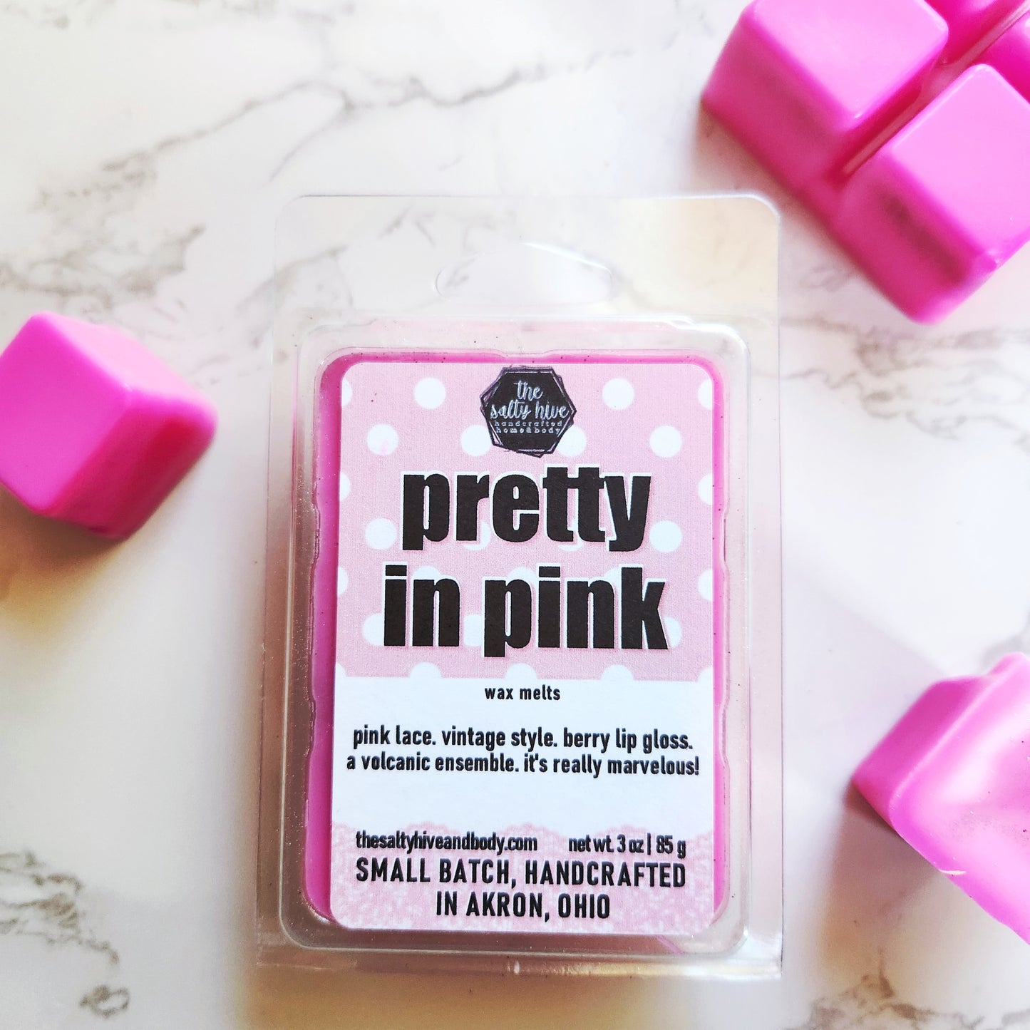 pretty in pink wax melts
