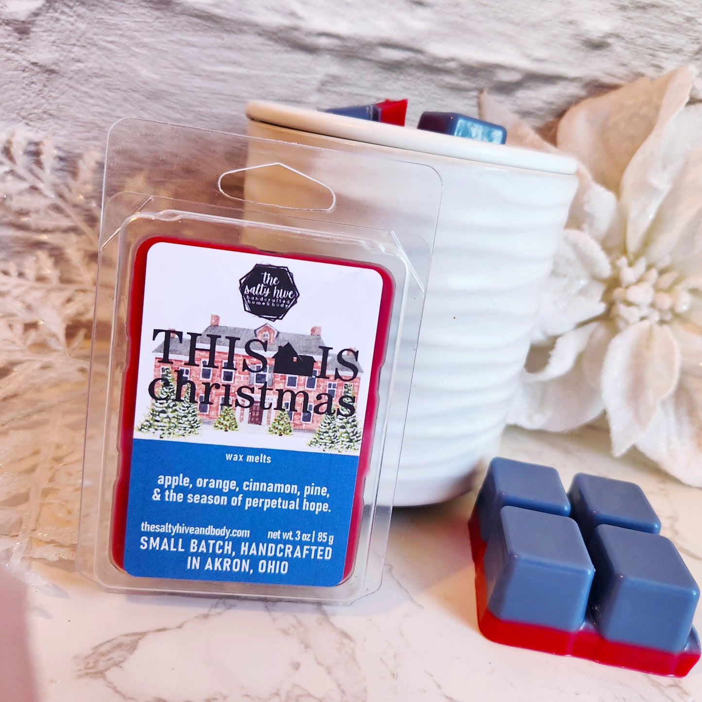 this is christmas wax melts - home alone - the salty hive
