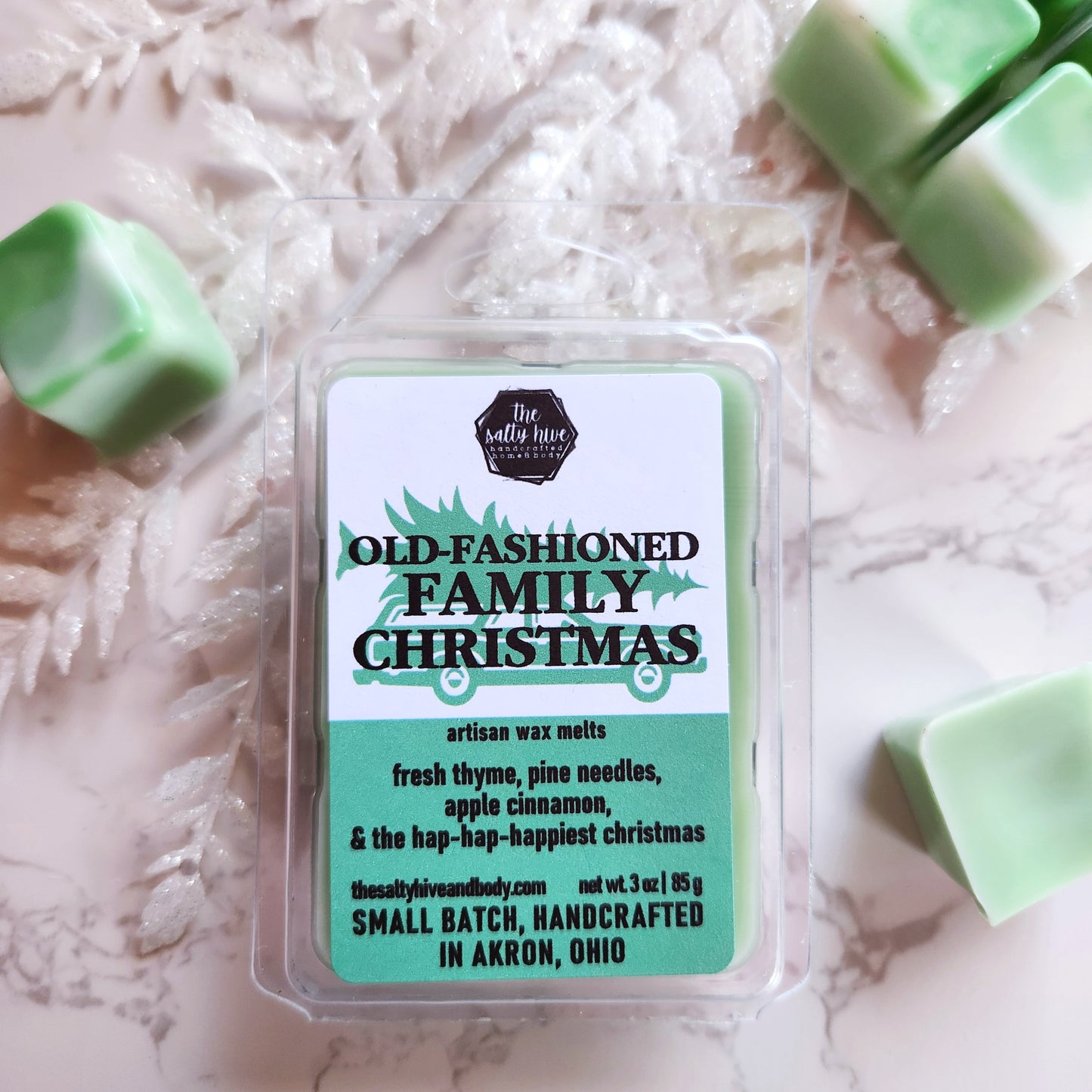 old-fashioned family christmas wax melts - the salty hive - christmas vacation
