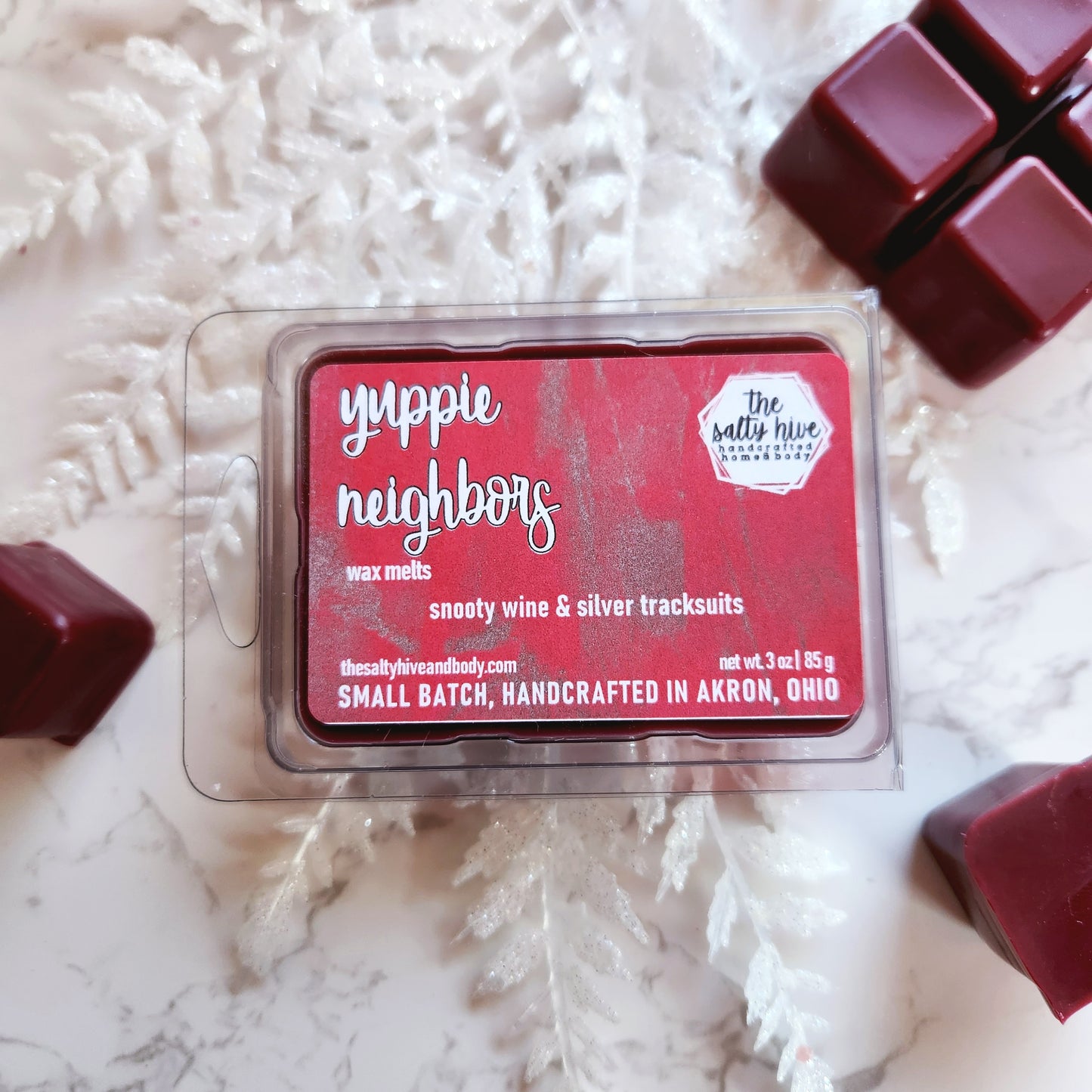 yuppie neighbors wax melts - wine wax melts - the salty hive