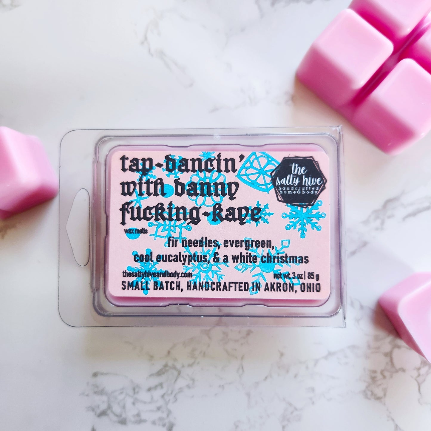 tap dancin' with danny fucking-kaye wax melts - christmas vacation inspired - the salty hive