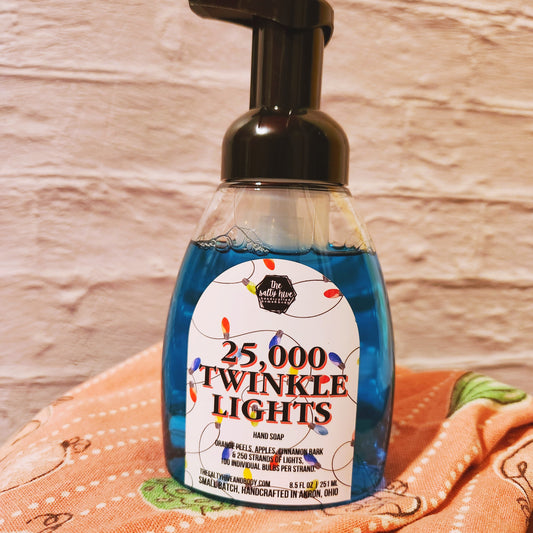 25,000 twinkle lights foaming hand soap
