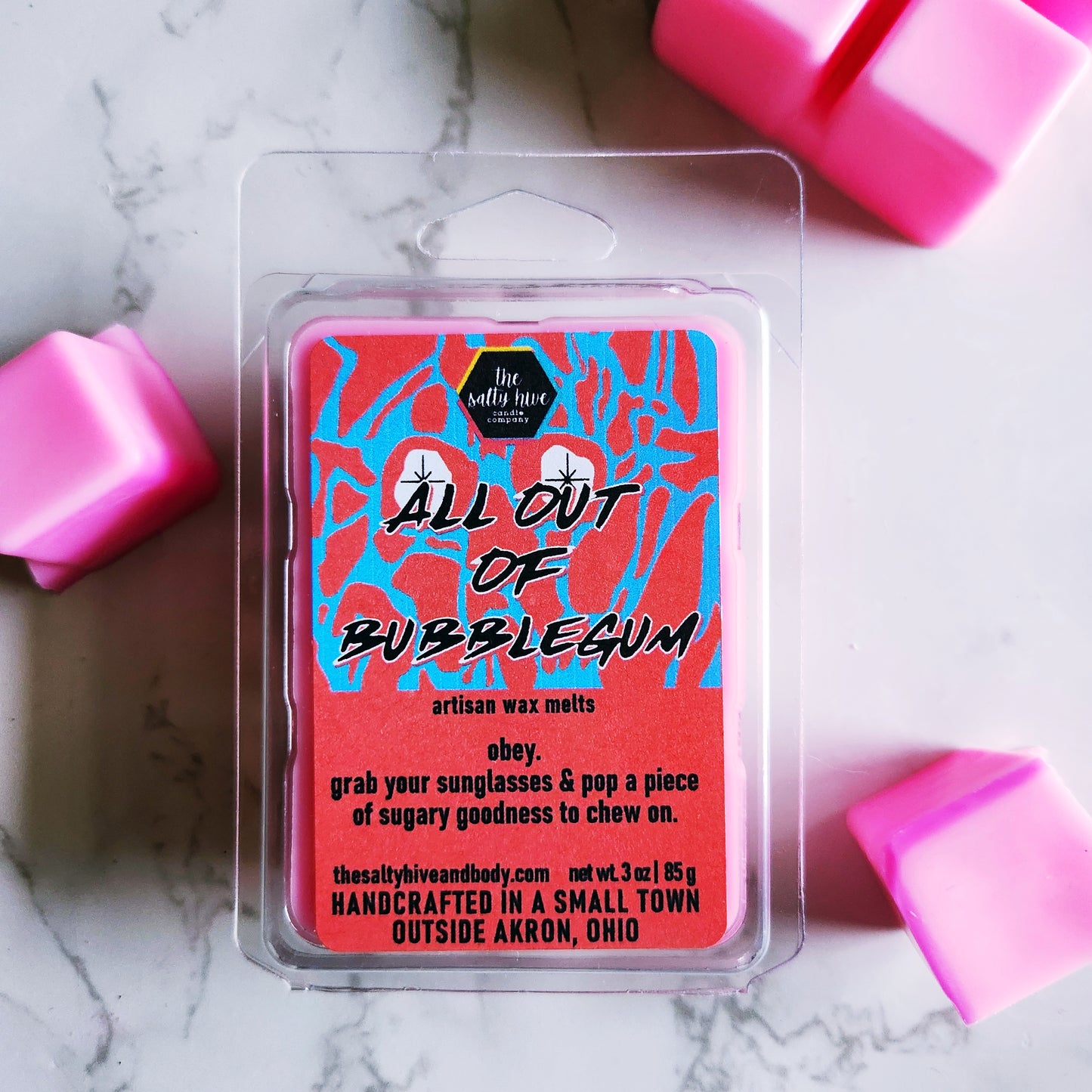 ALL OUT OF BUBBLE GUM - THEY LIVE WAX MELTS