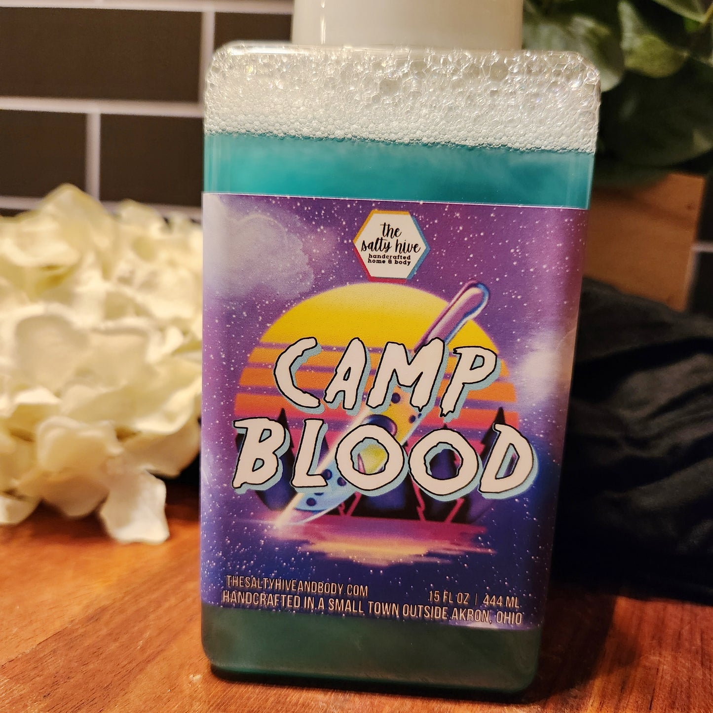 camp blood foaming hand soap