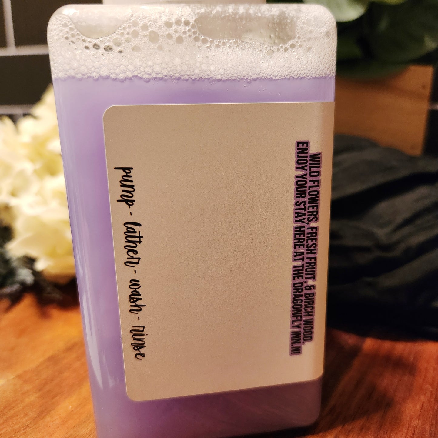 the dragonfly foaming hand soap