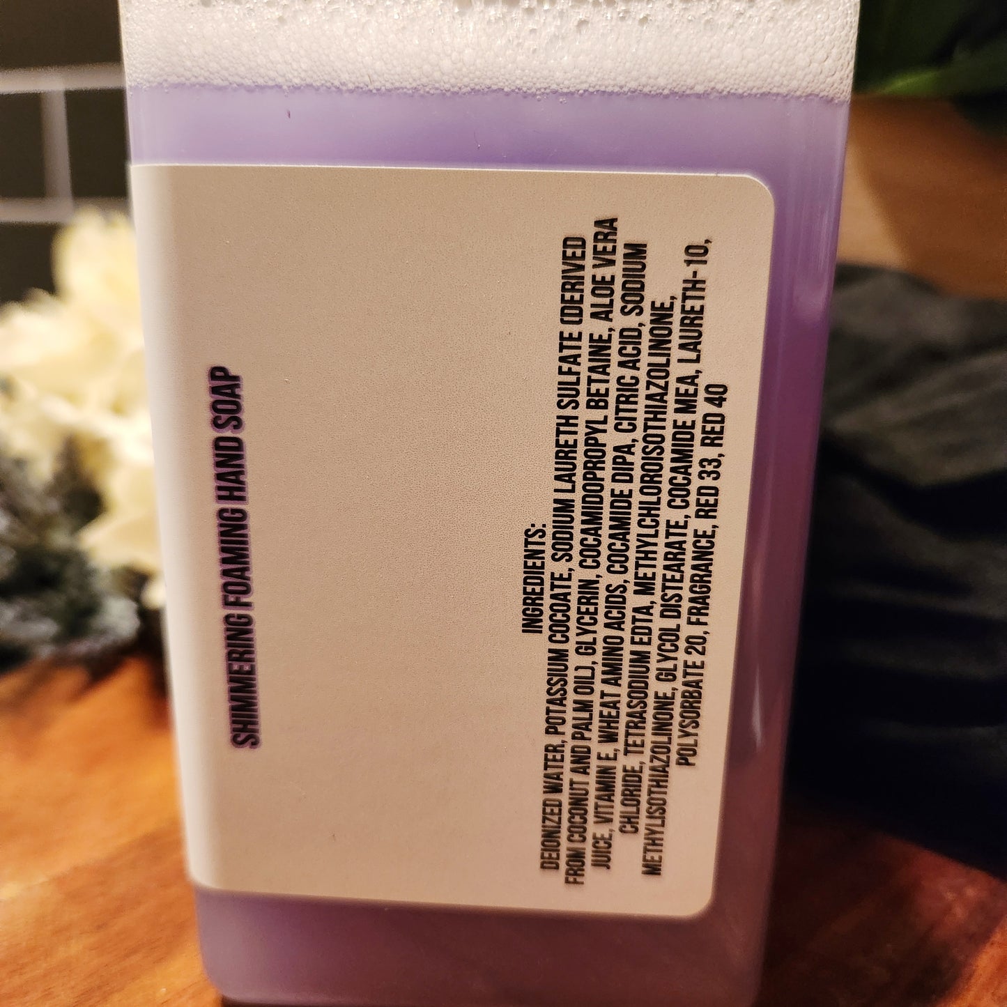 the dragonfly foaming hand soap