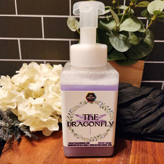 the dragonfly foaming hand soap
