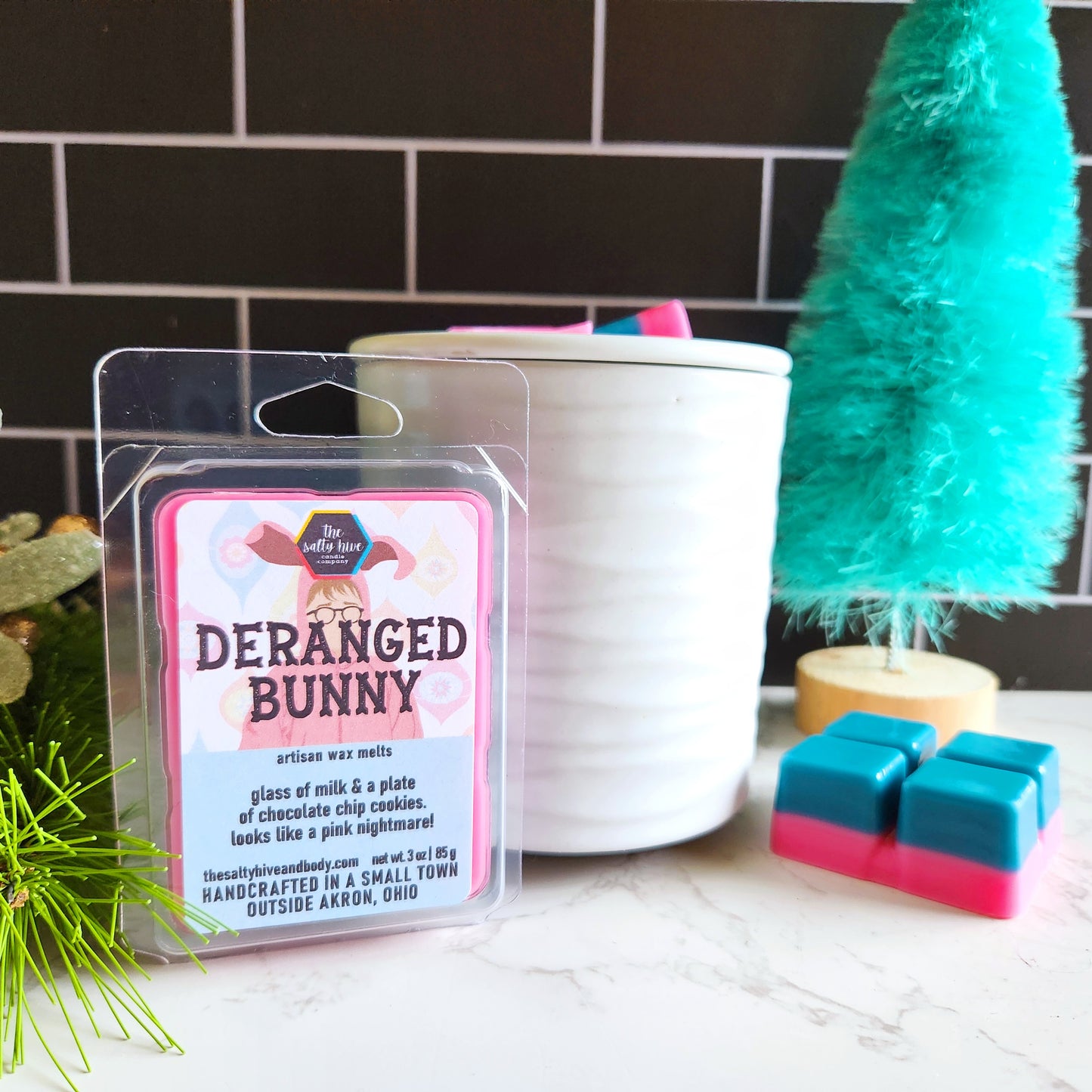 deranged bunny wax melts - a christmas story