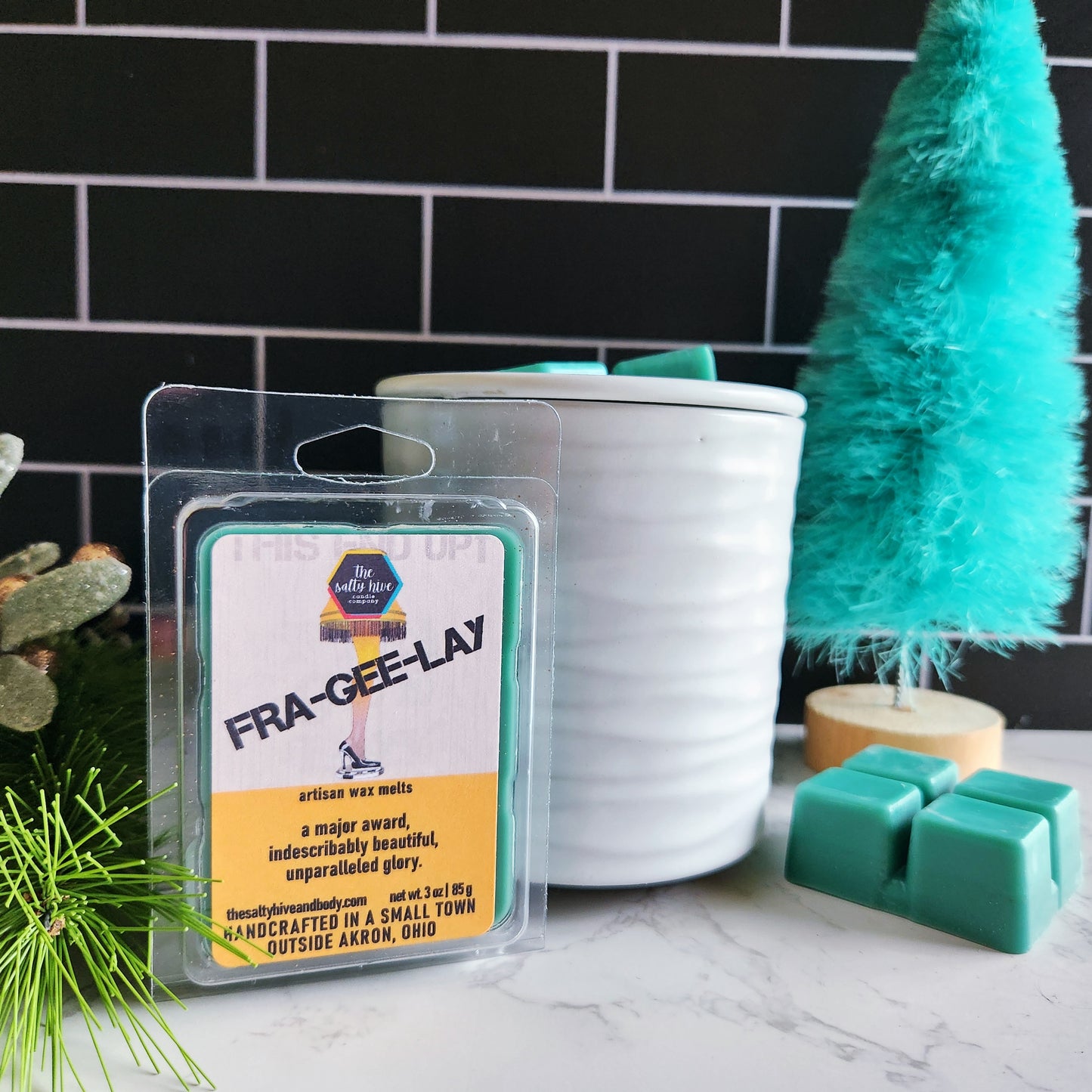 fra-gee-lay wax melts - a christmas story