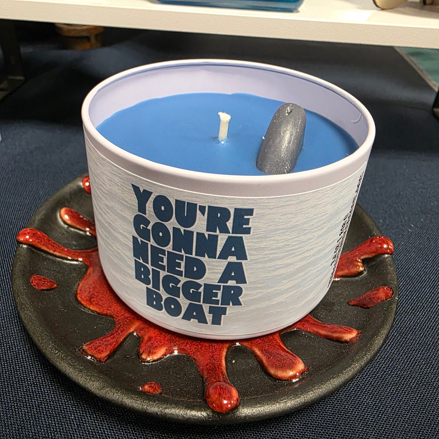 get out of the water candle - jaws