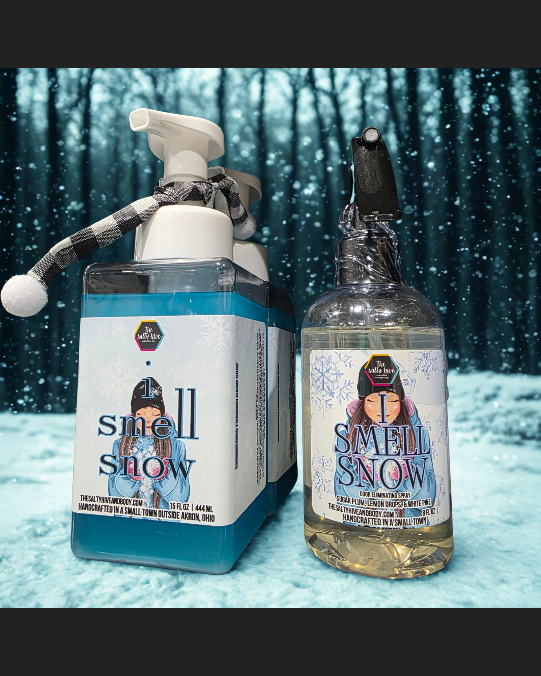 i smell snow room spray