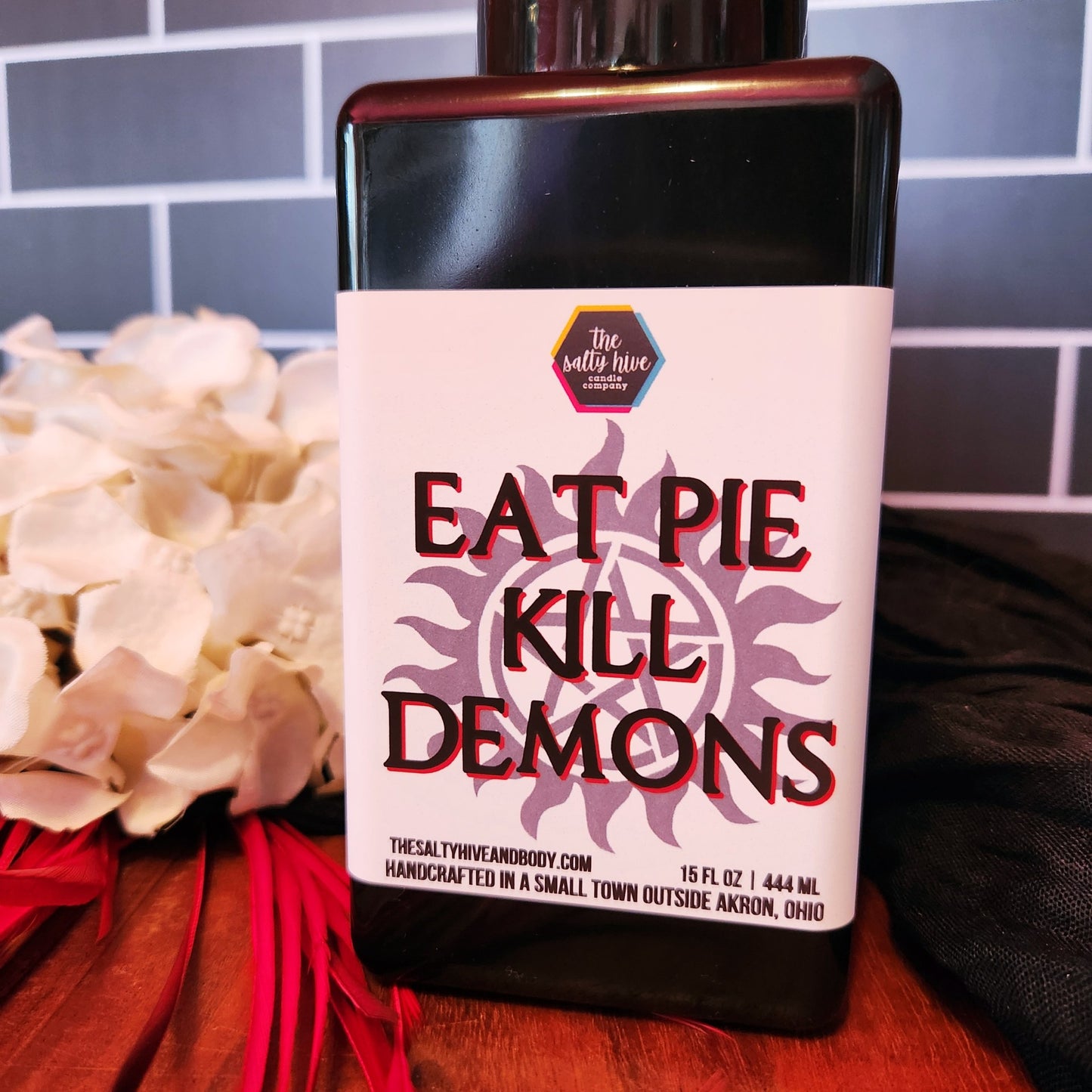 i hope your apple pie is freakin' worth it foaming hand soap - supernatural