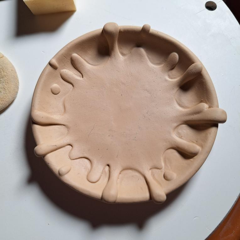 split pea soup candle plate - horror candle coasters