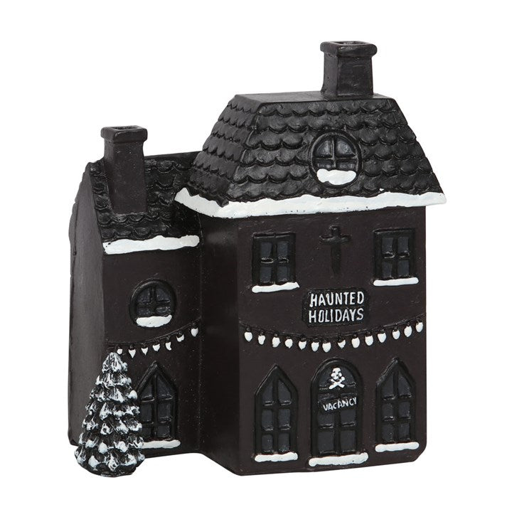 haunted holiday house incense holder