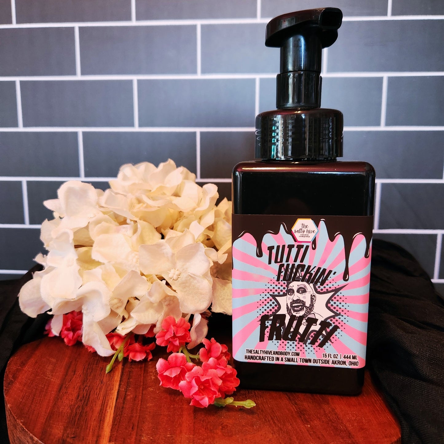 tutti fuckin' frutti foaming hand soap