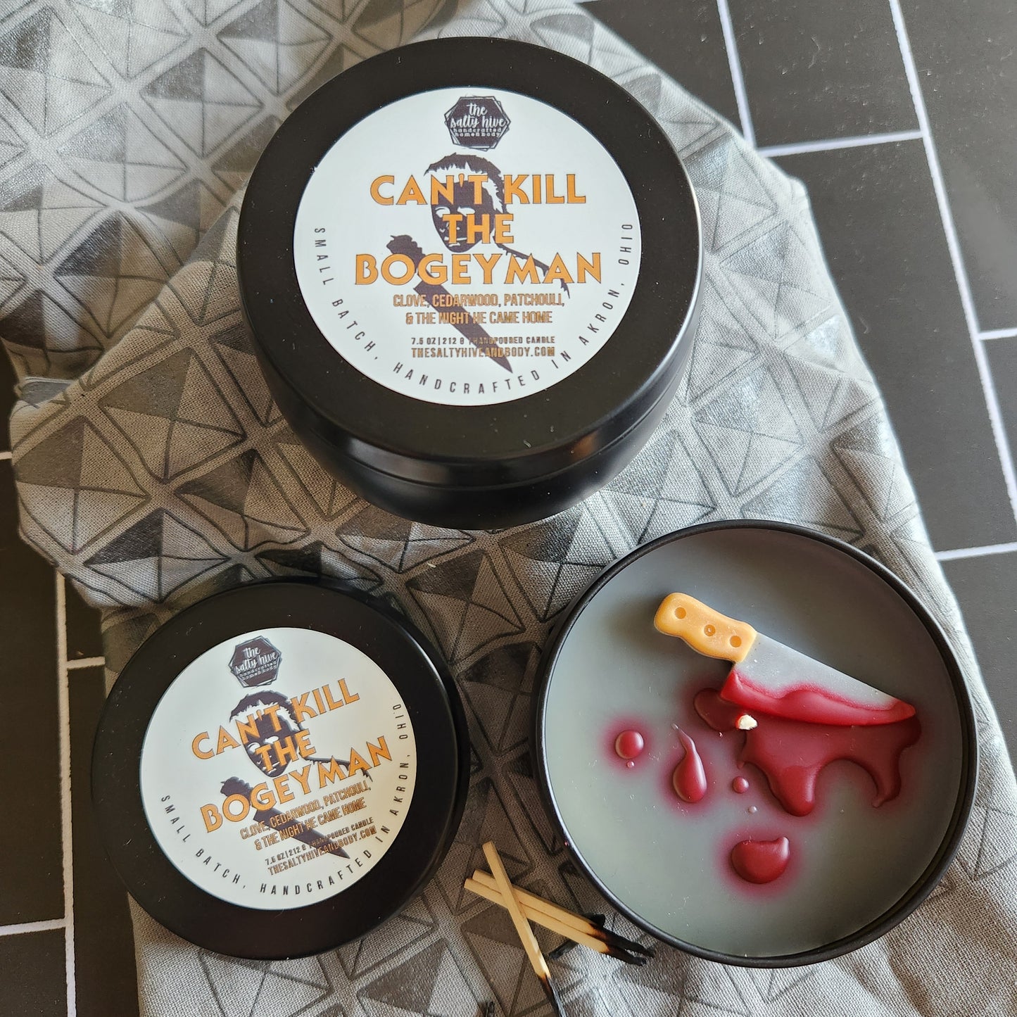 can't kill the bogeyman candle