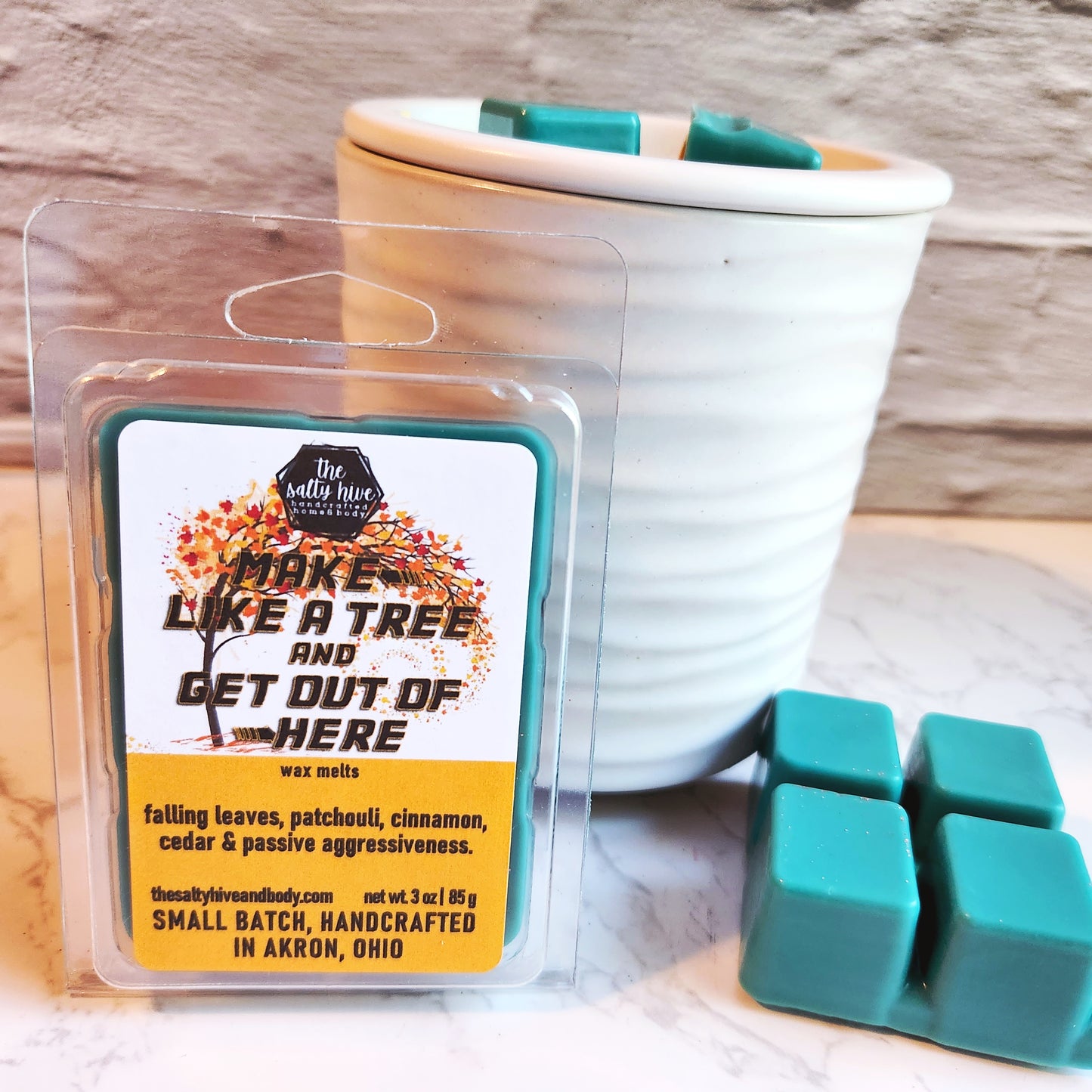 make like a tree and get out of here wax melts - the salty hive