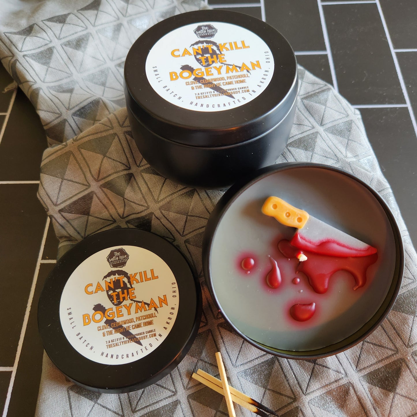 can't kill the bogeyman candle