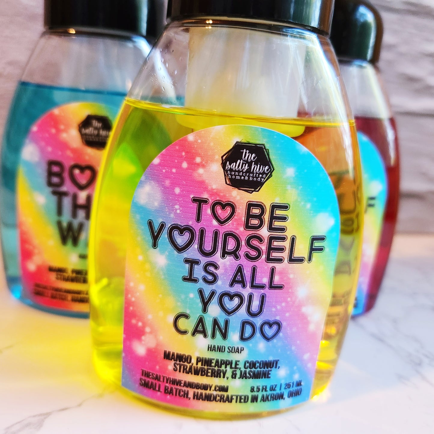 to be yourself is all you can do foaming hand soap - the salty hive