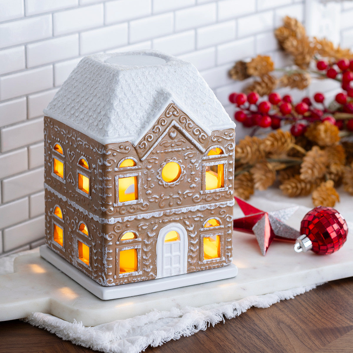 gingerbread house wax warmer starter set