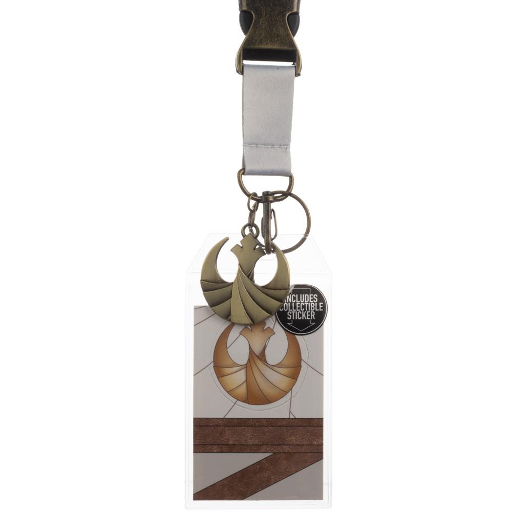 star wars charm keychain & lanyard set - the salty hive