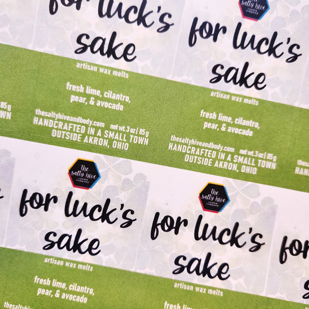 for luck's sake wax melts