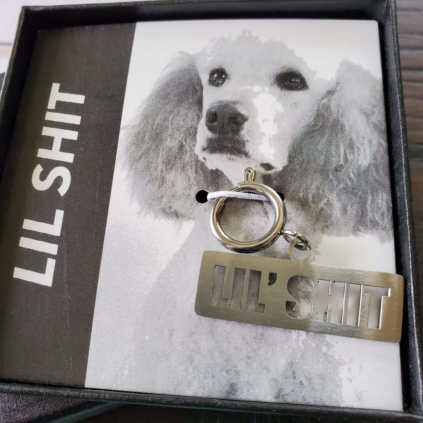 lil' shit pet charm - the salty hive