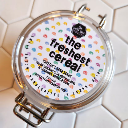the freshest cereal crafter's hand scrub - the salty hive