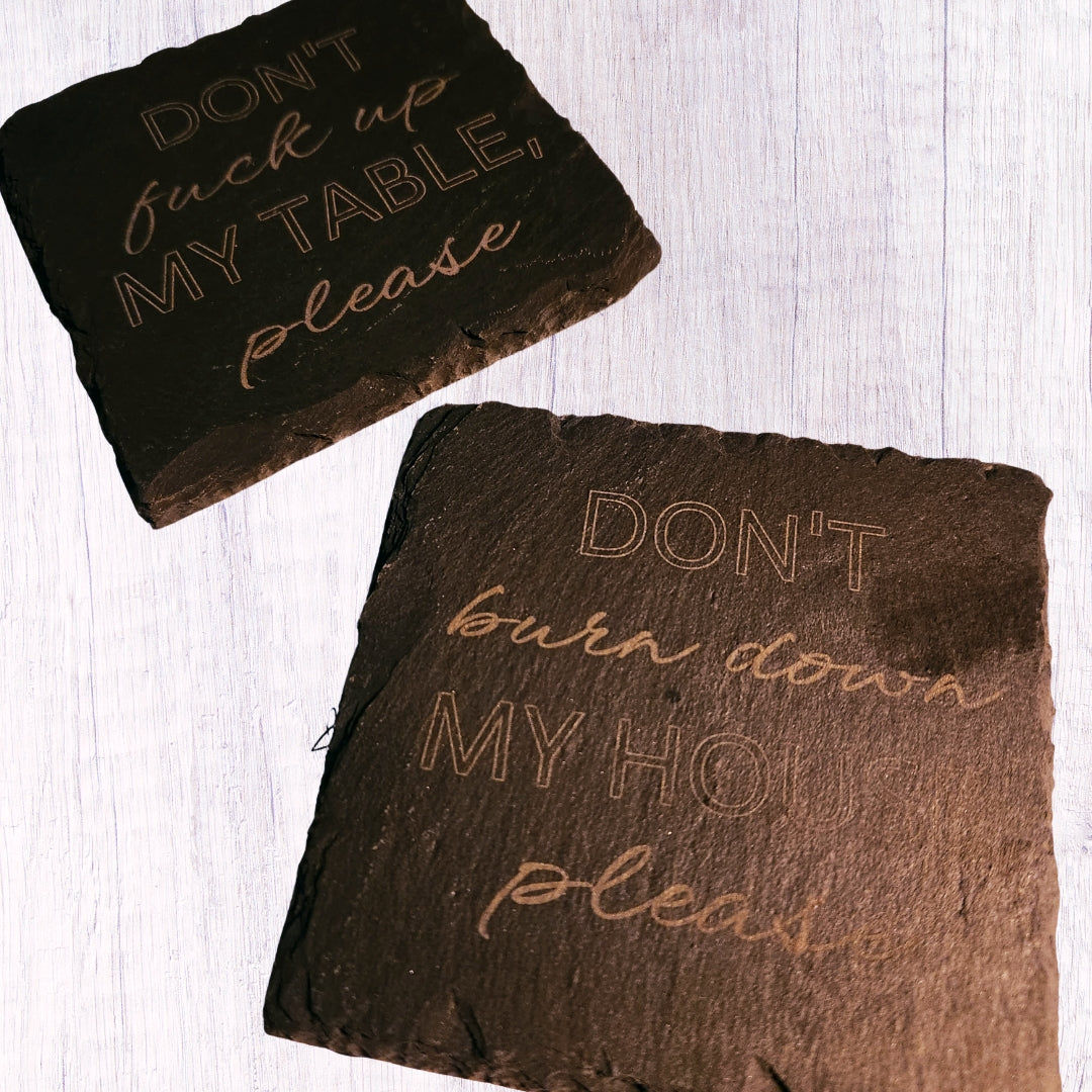 candle plate - protect your tables - the salty hive