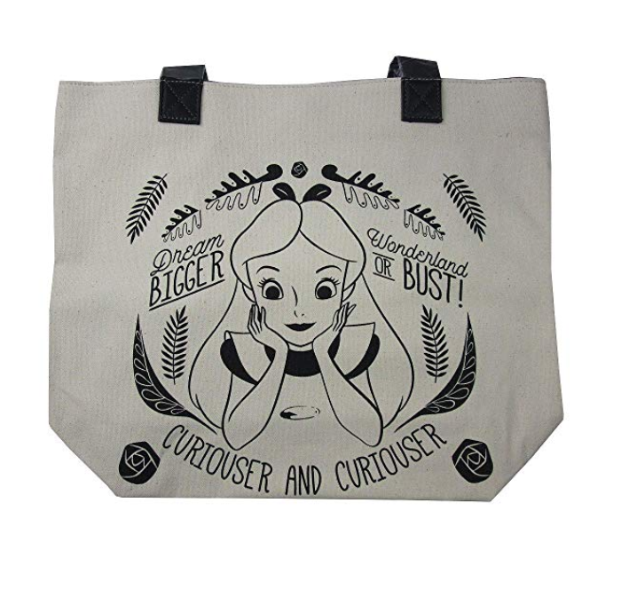loungefly alice in wonderland daily tote bag - the salty hive