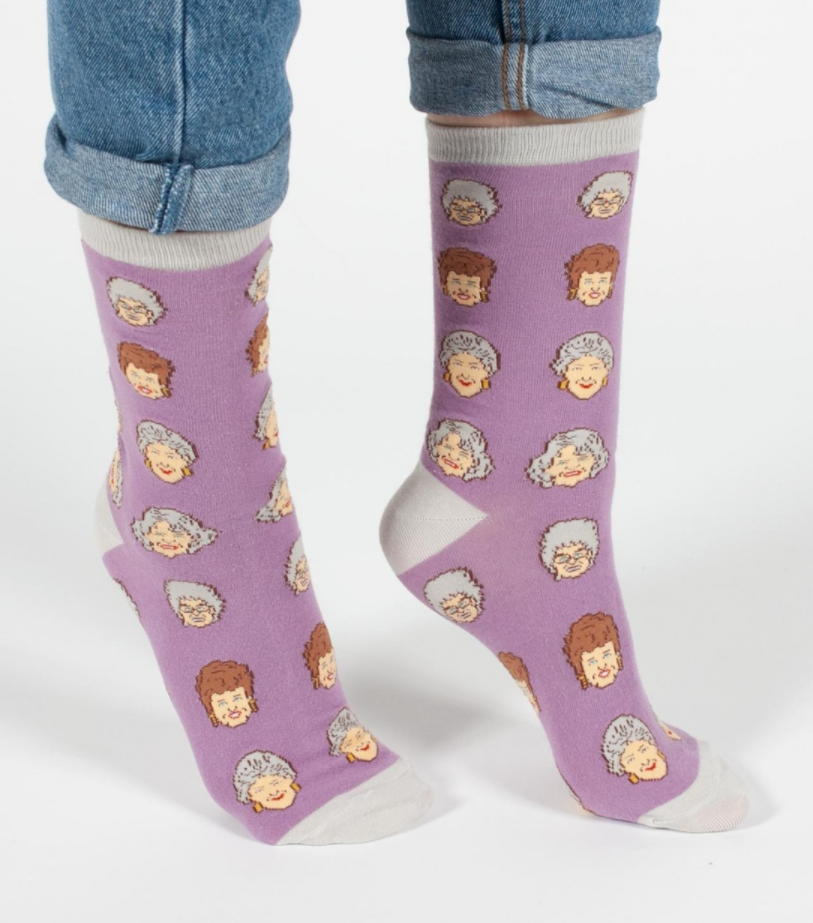 thank you for being a friend socks - the salty hive