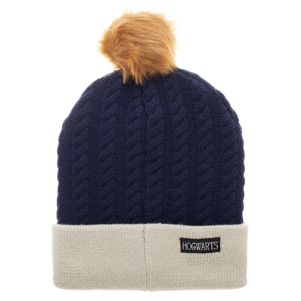 harry potter hogwarts seal beanie hat - the salty hive