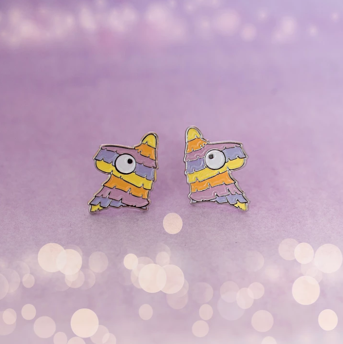 pinata llama earrings - the salty hive