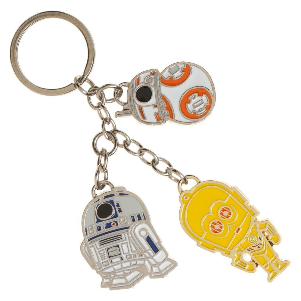 star wars charm keychain & lanyard set - the salty hive