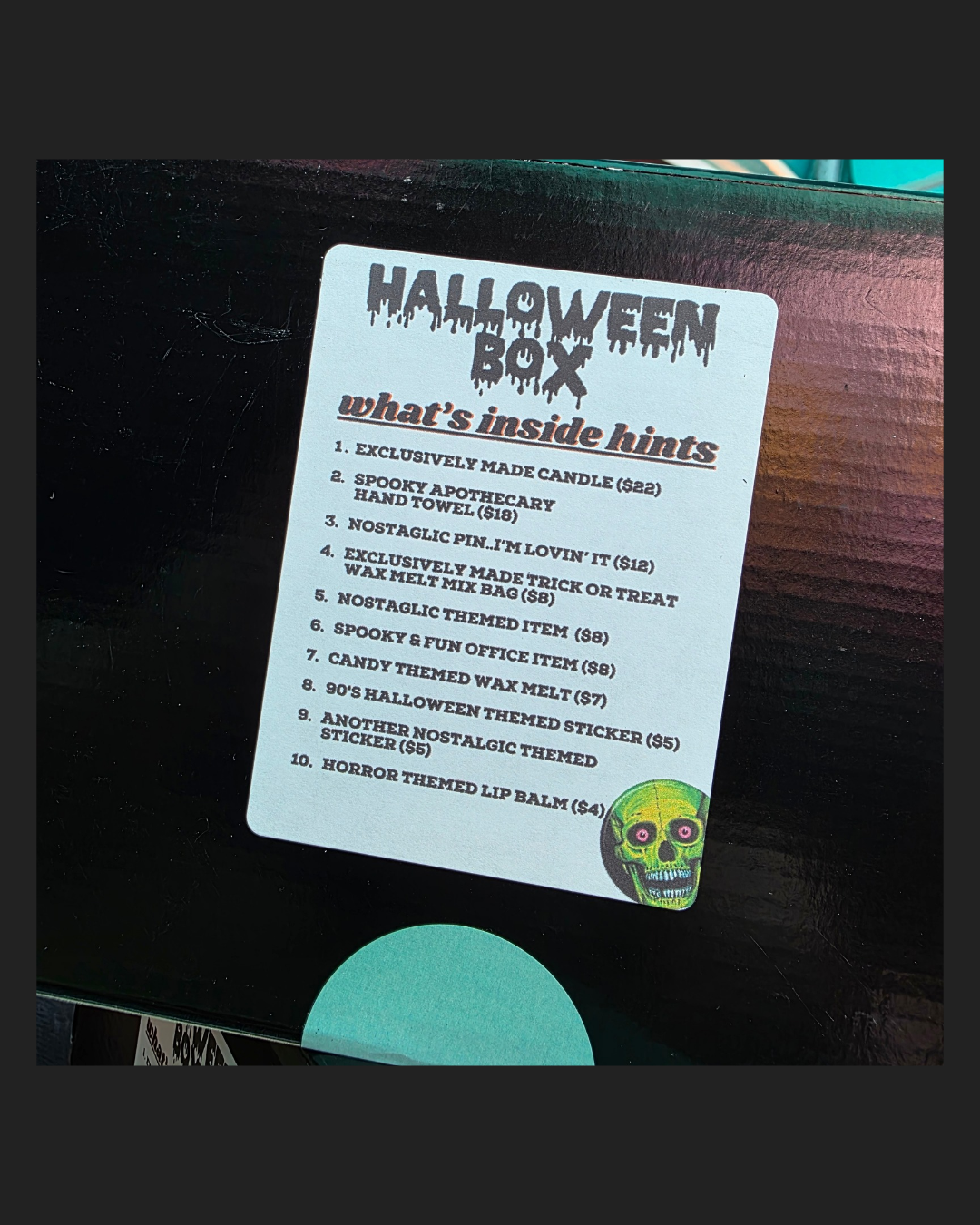 2026 exclusive halloween mystery box - over $90 value