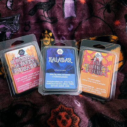 halloweentown wax melt & towel bundle