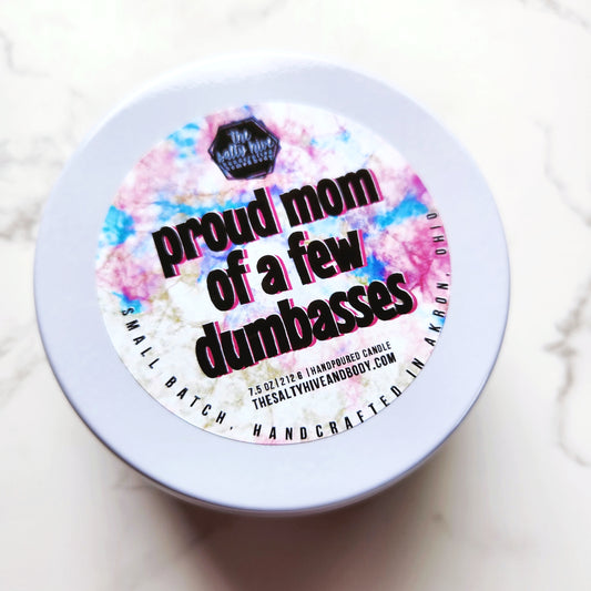 mom moments candle  - funny mother's day candles - the salty hive