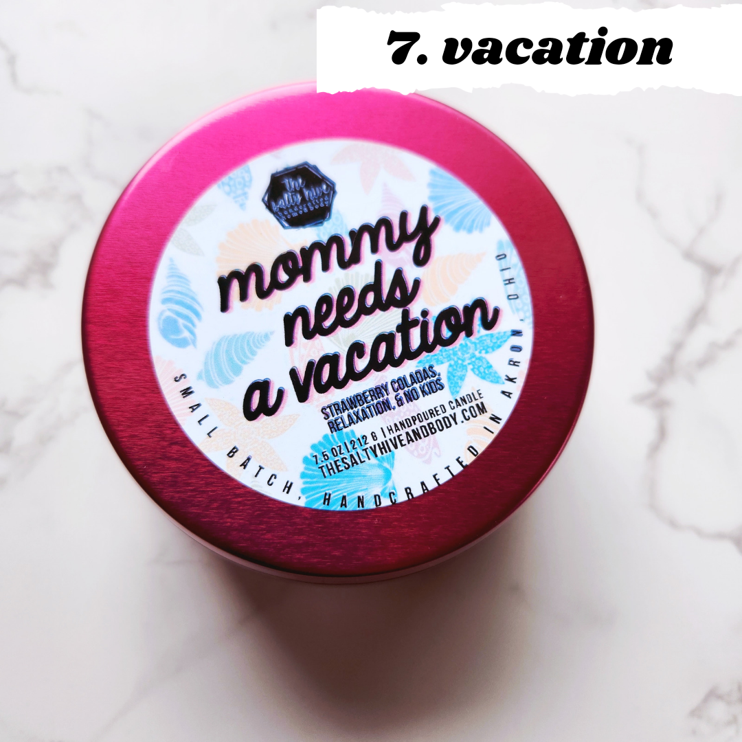 mom moments candle  - funny mother's day candles - the salty hive