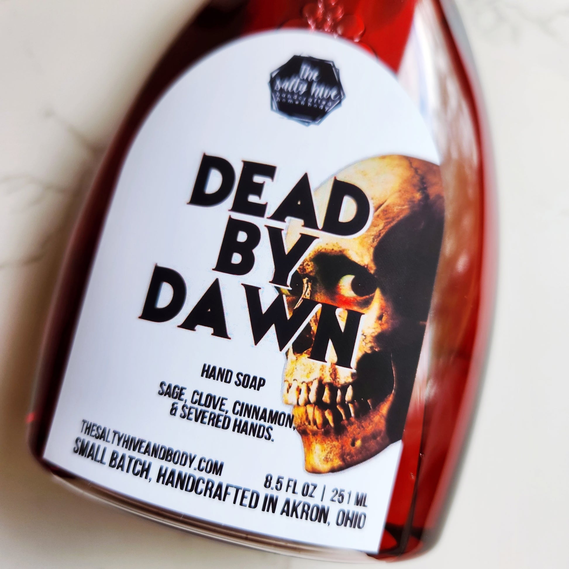 dead by dawn foaming hand soap - the salty hive
