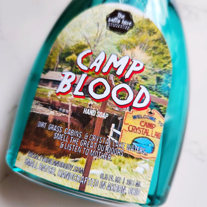 camp blood foaming hand soap - the salty hive