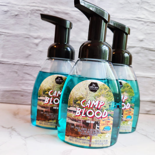 camp blood foaming hand soap - the salty hive