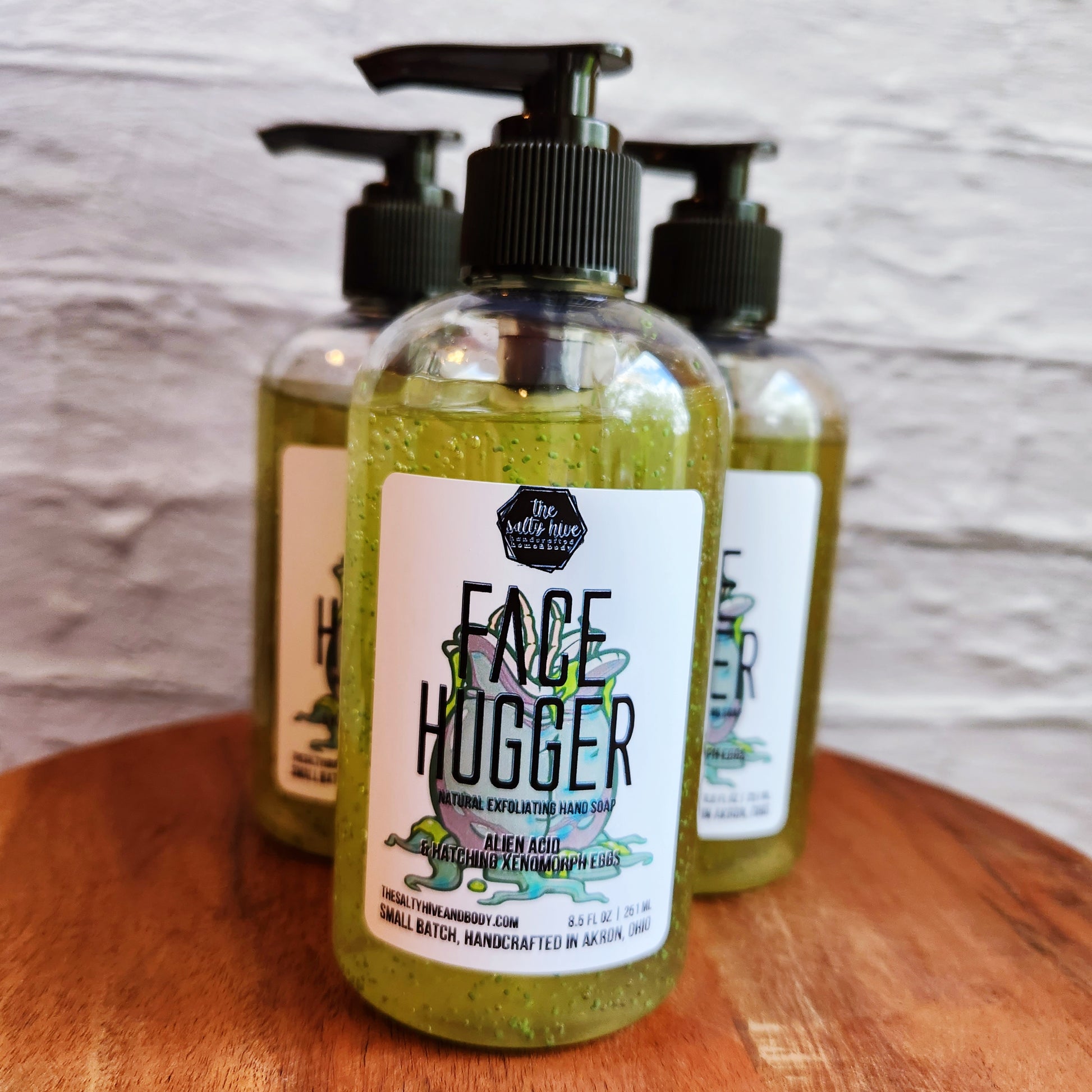 face hugger exfoliating hand soap – the salty hive home & body llc