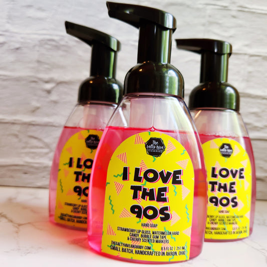 i love the 90s foaming hand soap - the salty hive